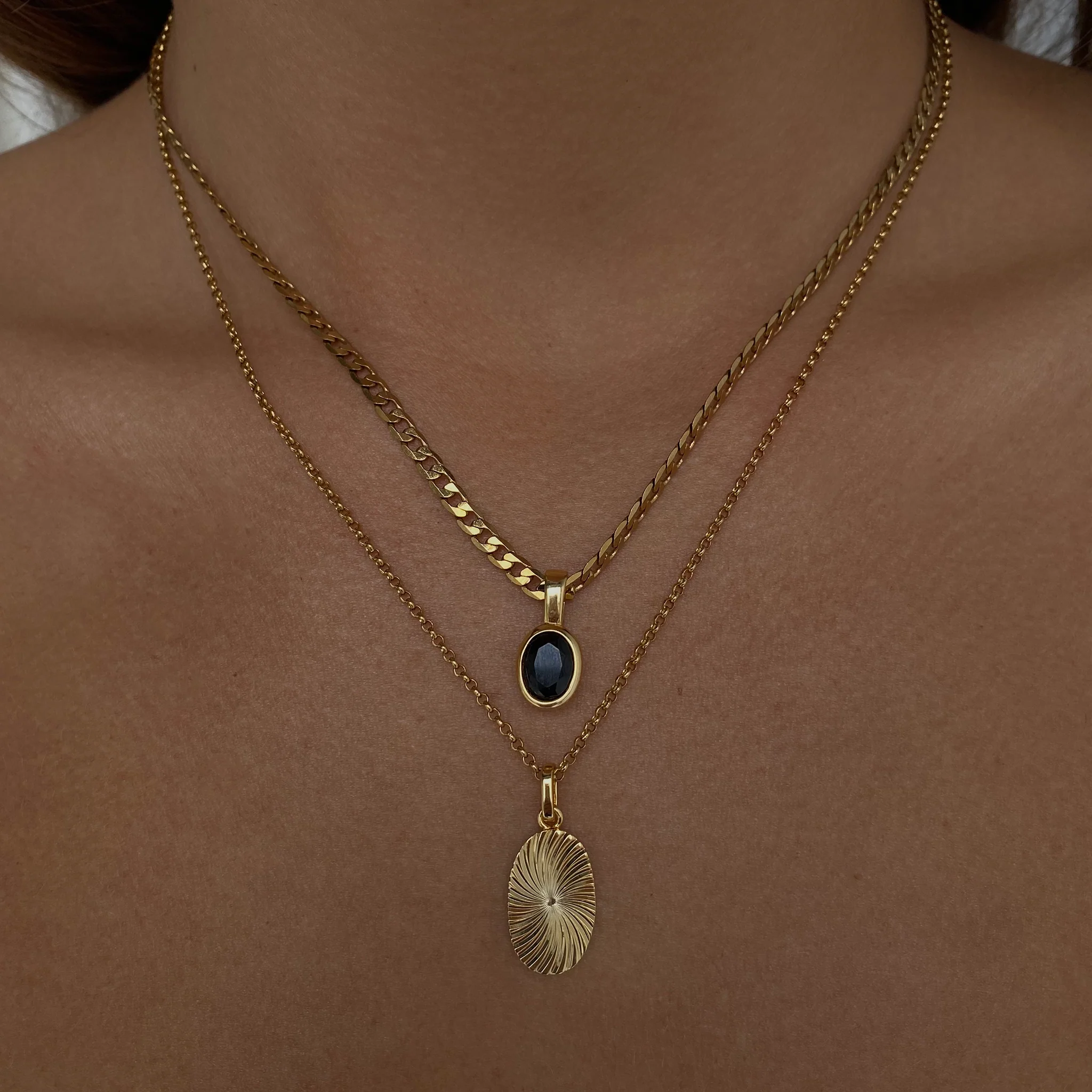 Bella Necklace - Onyx - Image 2