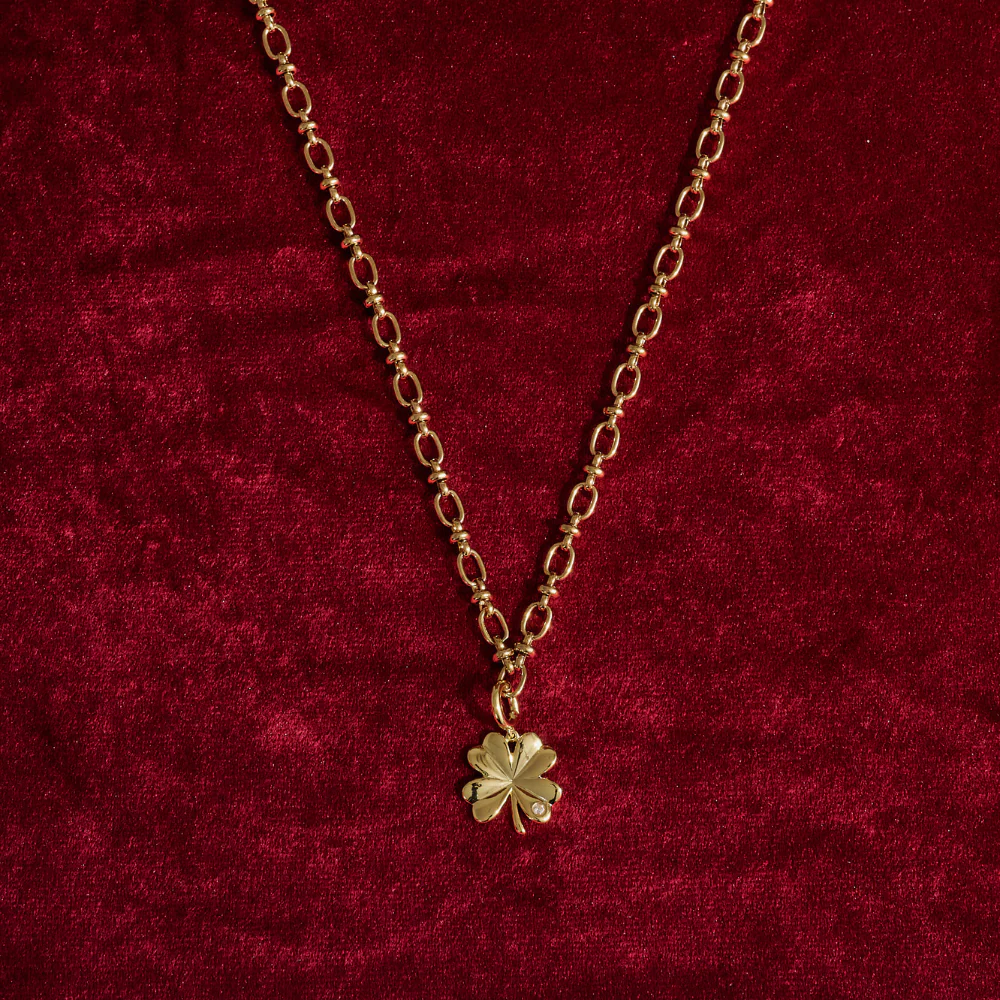 Charm Necklace - Clover