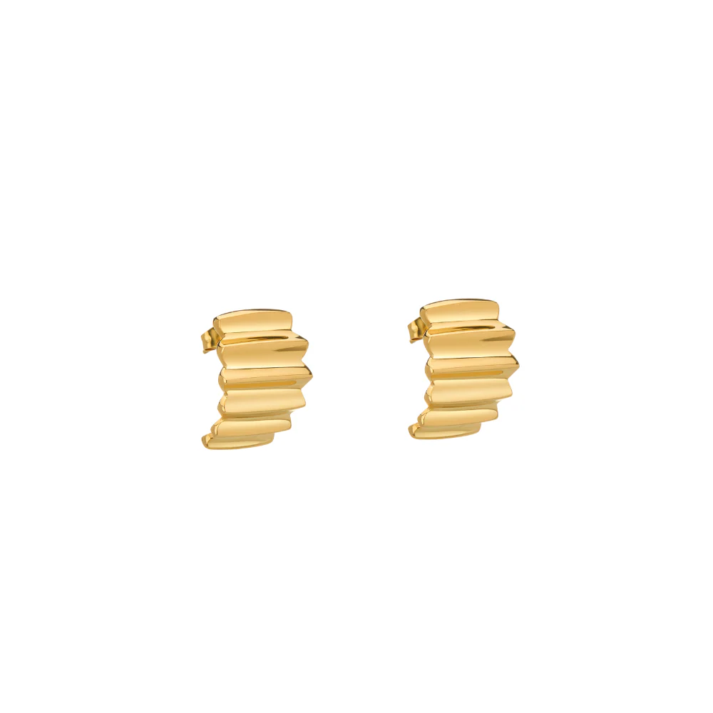 Mia Earrings - Gold - Image 2