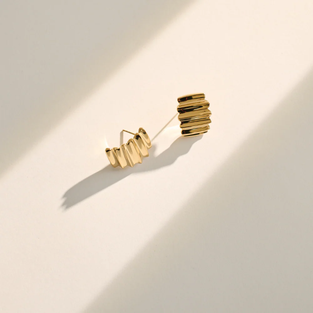 Mia Earrings - Gold - Image 6