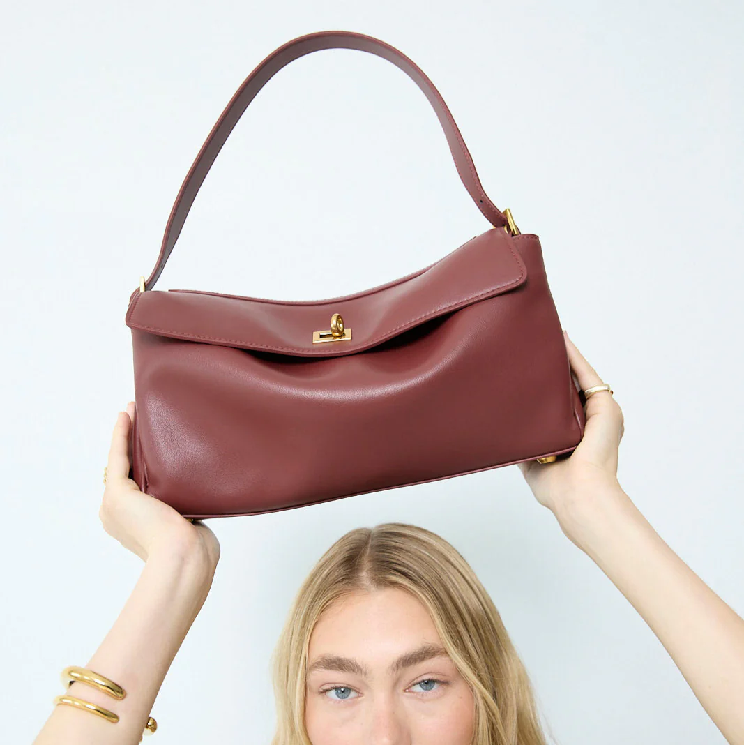 Valentina Bag - Burgundy - Image 3