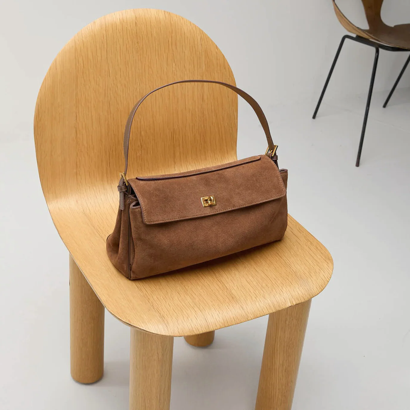 Valentina Bag - Suede - Image 4